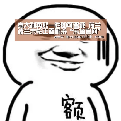 意大利再取一胜即可晋级 荷兰波兰末轮正面厮杀“乐鱼官网”(图2) 乐鱼官网